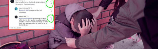 BLOKADERI PODRŽAVAJU ZLOSTAVLJANJE DETETA (13) AKO JE &quot;ĆACI&quot; Gledaj Srbijo, ovo je rezultat jednogodisnjeg blokaderskog TERORA!