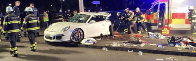 Uznemirujuće: Prve slike sa mesta pogibije Srbina, auto prepolovljen (FOTO)