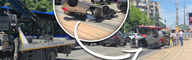 72-YEAR OLD CRASHED INTO BMW, FLIPPED HIS CAR AND DIED: Details about Belgrade tragedy!