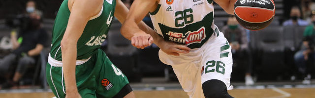 Panatinaikos bez snage za preokret, Žalgiris slavio u Atini, Nedović najraspoloženiji kod domaćih
