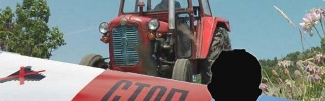 STRADAO MUŠKARAC NA JUGU SRBIJE! Preminuo nakon što se prevrnuo traktor na njega!