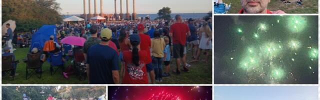 KURIR U AMERICI NA 250. ROÐENDANU NAJMOĆNIJE ZEMLJE SVETA! Snimci proslave sa Floride, koncert i vatromet u Pensakoli (FOTO, VIDEO)