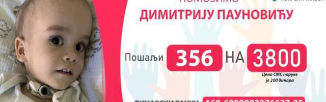 Dimitriju hitno potrebna naša pomoć za dalje lečenje u inostranstvu