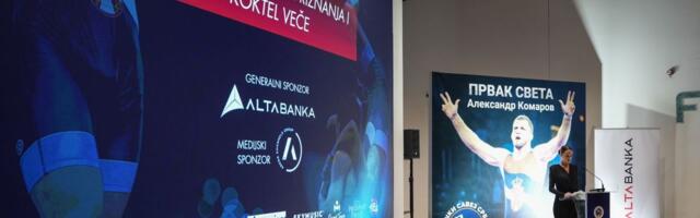 ALTA banka uz šampione: Aleksandar Komarov najbolji rvač sveta, Vojislav Trajković najbolji trener Srbije
