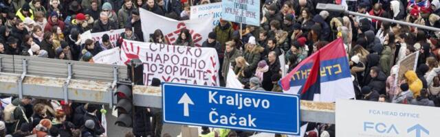Studenti objavili plan za protest u Kragujevcu i Orašcu
