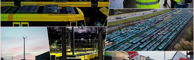 STALA NEMAČKA, VELIKI ŠTRAJK ŠIROM ZEMLJE! Ne saobraćaju autobusi, tramvaji i vozovi, pozivu sindikata odazvalo se 100.000 radnika u 150 firmi (FOTO, VIDEO)