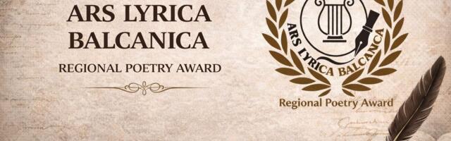 Obјavljen јe regionalni pesnički konkurs „Ars lirika balkanika – regionalna pesnička nagrada“