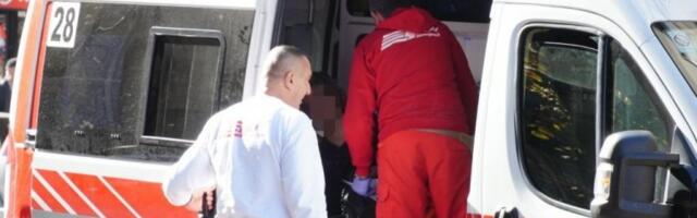 ČETIRI OSOBE POVREĐENE! Saobraćajna nesreća na Vidikovačkom vencu, svi transportovani na VMA!