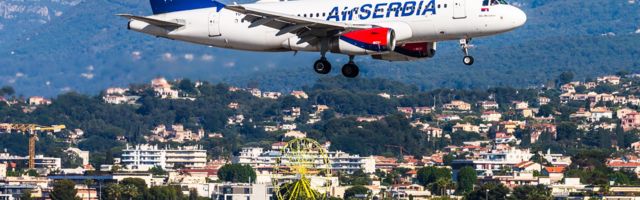 Er Srbija ponovo pokreće letove do Azurne obale