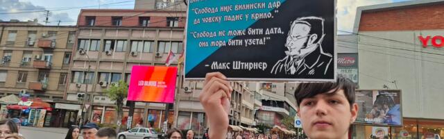 Večeras protesti u Nišu, Vranju i Leskovcu