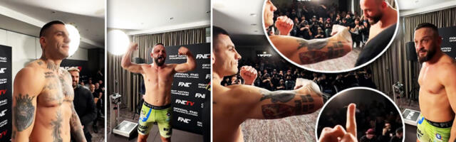 Tenzije na merenju: Džoker Ilić i Fabjan se umalo pobili i pre borbe! (VIDEO)