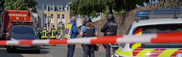 Prve slike drame u Nemačkoj: Taoci zaključani u banci, centar grada blokiran!