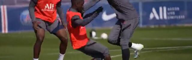 Panika u Parizu, Gej povredio Mbapea dva dana pred Real (VIDEO)