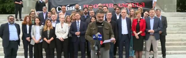 „Srbija protiv nasilja“: Tepić i Aleksić nosioci republičke liste, Lazović prvi