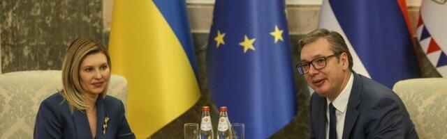 "HVALA NA PODRŠCI I HUMANITARNOJ POMOĆI U TEŠKIM VREMENIMA" Olena Zelenska se zahvalila predsedniku Vučiću!