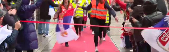 Studenti ultramaratonci stigli u Ulm, dočekali ih Srbi iz dijaspore