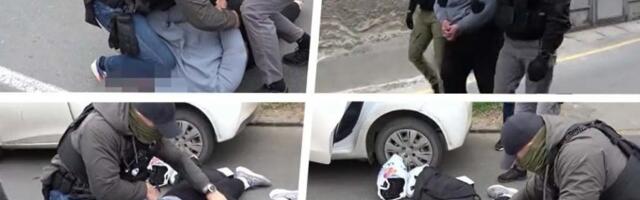 OVAKO JE PAO BOMBAŠ IZ BEOGRADA! Spektakularno uhapšen na ulici! (VIDEO)