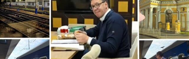 OD PARIZA DO KIJEVA ZA JEDNU NOĆ! Vučić prešao dug put avionom, kolima i vozom kako bi stigao na samit "Jugoistočna Evropa–Ukrajina"! (VIDEO)