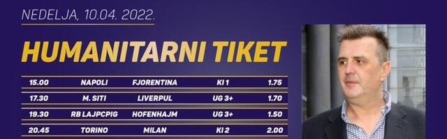 Humanitarni tiket u podne: Slaviša Koprivica tipuje za Vukana Stoiljkovića