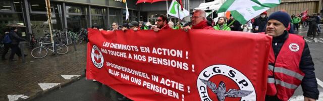 KREĆE HAOS U BRISELU, POČEO TRODNEVNI ŠTRAJK U BELGIJI! U 3 faze - prvo staje prevoz, pa javne službe i na kraju se pridružuje cela zemlja (FOTO)