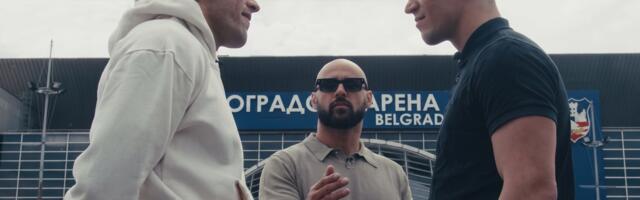 Džoker i Đani oči u oči ispred Arene! /VIDEO/