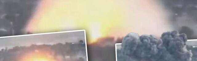 Rusi u Ukrajini bacili bombu od 3 tone: Eksplozija izazvala ogroman udarni talas, snimak ostavlja bez teksta!