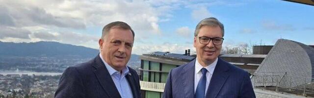 VUČIĆ DANAS SA DODIKOM! Važan sastanak u Vili "Mir"!