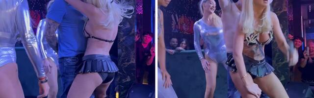 Karleuša ščepala mišićavog muškarca, pa uradila ono što mnoge ne bi smele: Uvijala se, mazila ga, pa pao šamar