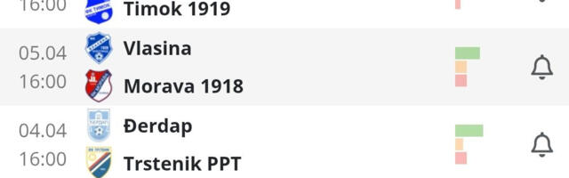 Mrtva trka za prvo mesto Jedinstva iz Gornjeg Stopanja i bojničke Puste reke