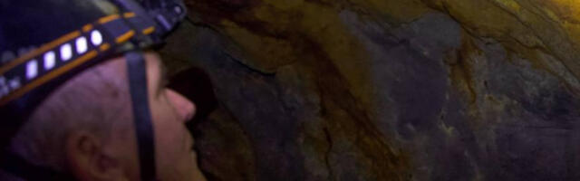 Грчка позоришна маска пронађена у пећини Црно језеро на Пељешцу