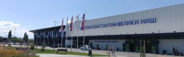 U julu za 22% veći broj putnika na aerodromu u Nišu