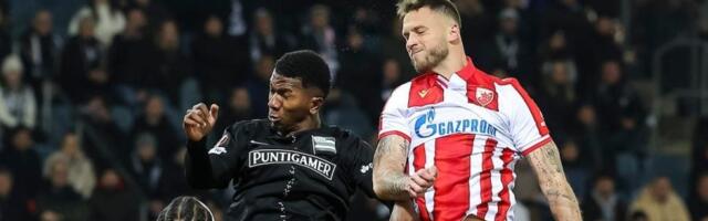 Arnautović igra u bolovima: Zvezdin napadač tražio da stavi steznik (VIDEO)