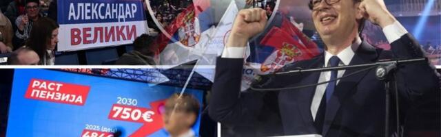 KLJUČNE VUČIĆEVE PORUKE SA VANVREMENSKOG SKUPA U ARENI: Ove moćne reči će ostati urezane! (FOTO)