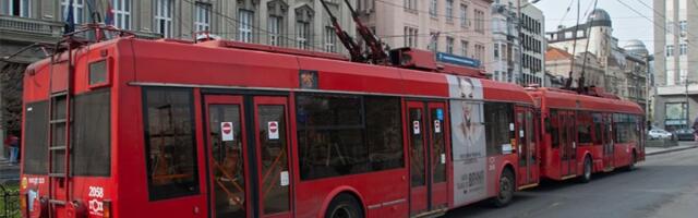 Ne rade trole, tramvaji i semafori u Beogradu
