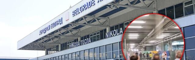 Beogradski aerodrom: Prvo je prokišnjavao, a sada se "raspada" (VIDEO)