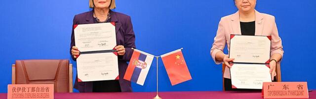 Maja Gojković jača prijateljske odnose Vojvodine sa kineskom Provincijom Guandong