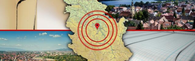 DA LI STE OSETILI PODRHTAVANJE? Treslo se sinoć u ovom delu Srbije