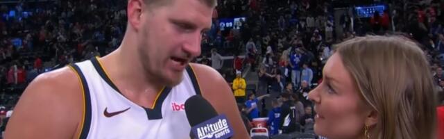Jokić prekinuo intervju, a onda smo videli scenu koja topi srca