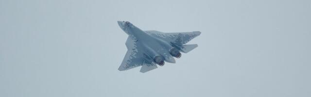 Prvi ruski stelt lovac Su-57E navodno snimljen u Africi