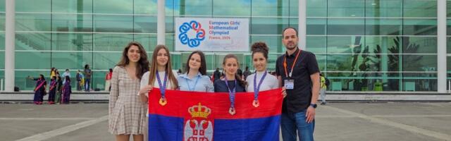 Kragujevčanka Irina Stanišić osvojila BRONZU na Evropskoj matematičkoj olimpijadi za devojke u Francuskoj