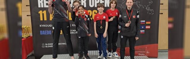 Tekvondo akademiji Kragujevac SEDAM medalja u Sloveniji