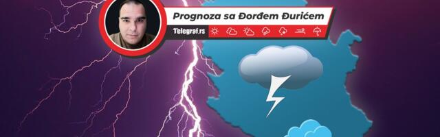 Kratki predah od padavina! Evo kada će ponovo pljuštati: Prete i oluje sa grmljavinom, moguć i GRAD