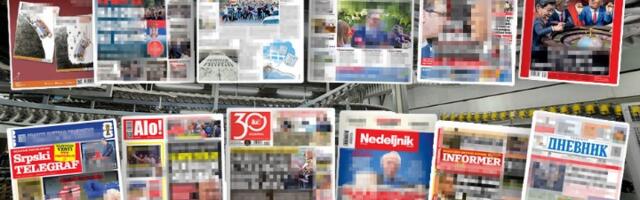 Dnevna štampa za četvrtak, 25. jun