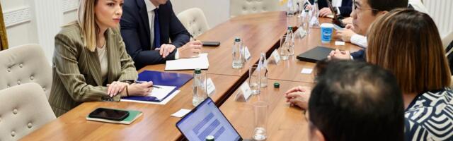Mesarović sa predstavnicima kineske kompanije "Guangdong MingYang Electric"