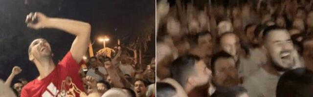 LUDNICAAAAAA! Dobrića nosili na rukama, Kalinić uleteo među Delije... (VIDEO)