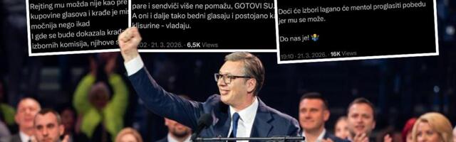 HISTERIJA MEĐU BLOKADERIMA NAKON MITINGA SNS U ARENI! Dali sve od sebe da skup predstave kao fijasko pa priznali: "KAKAV CRNI DEBAKL, LAGANO ĆE POBEDITI" (FOTO)