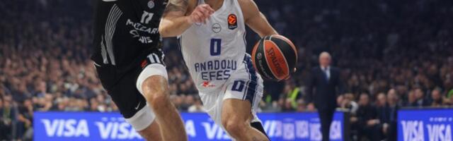 Partizan se raspao kada je bilo najpotrebnije: Efes posle produžetka slomio blede crno-bele!