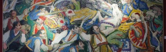 Restaurirana slika “Boj na Čegru“ predstavljena u IMS nakon sedam decenija