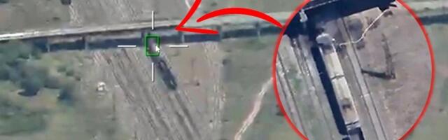 (VIDEO) Putin prelomio! Naredio udar na vozove, rezultat je stravičan: Rusi dele snimak nezamislivog razaranja železnice