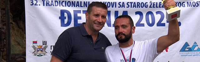 Dino Bajrić pobednik skokova u vodu (VIDEO)